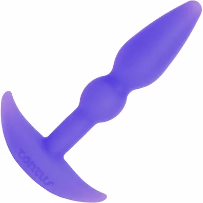 Perfect Plug Velvety Soft Silicone Butt Plug By Tantus Lilac