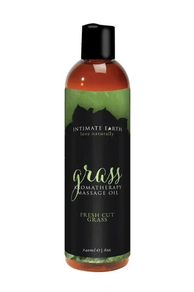 Intimate Earth Aromatherapy Massage Oil Grass 120ml — image 4 of 4