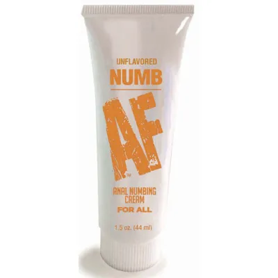 Numb AF Unflavoured Anal Numbing Cream 44 ml Tube
