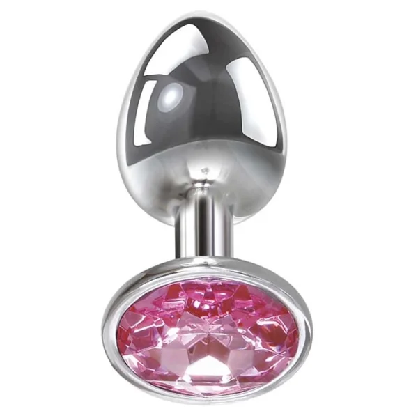 Adam & Eve Pink Gem Anal Plug - Medium