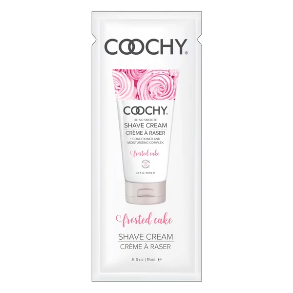 Coochy Shave Cream - Frosted Cake - 15 ml Foils 24 Count Display — image 8 of 9