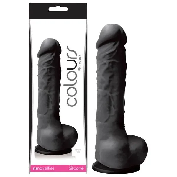 Colours Pleasures - 5" Dildo - Black — image 3 of 3
