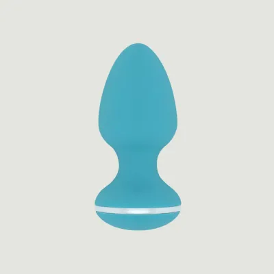 Cala Azul Blanca USB Rechargeable Vibrating Butt Plug