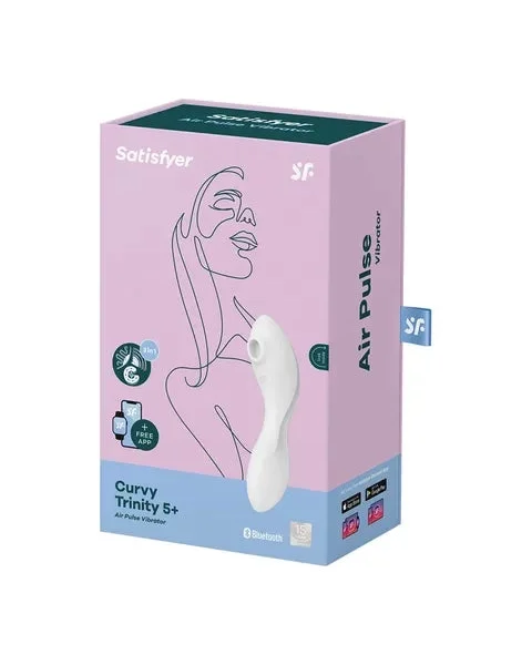 Satisfyer Curvy Trinity 5  - 7.4 Inch