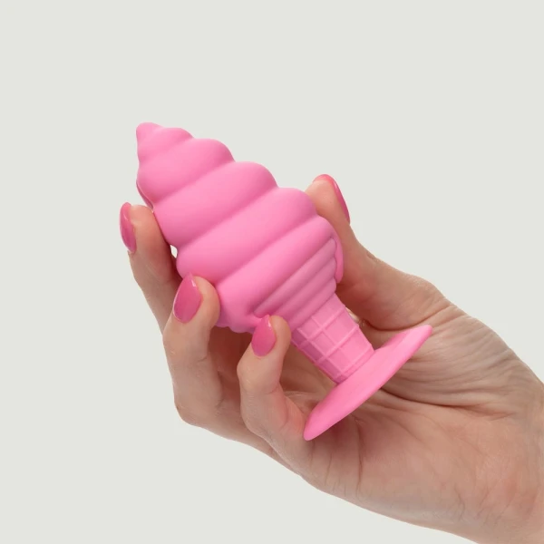 Calexotics Naughty Bits Yum Bum Ice Cream Cone Butt Plug
