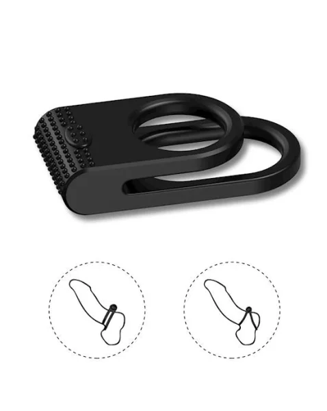 Slide Silicone Cock Ring