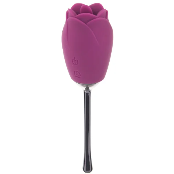 Playboy Pleasure Petal Rechargeable Silicone Clitoral Vibrator - Fuchsia