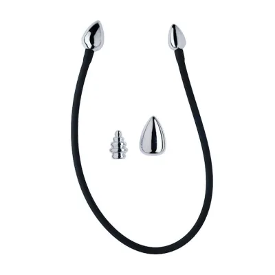 Kinki Dual Ended P spot Massager Silver