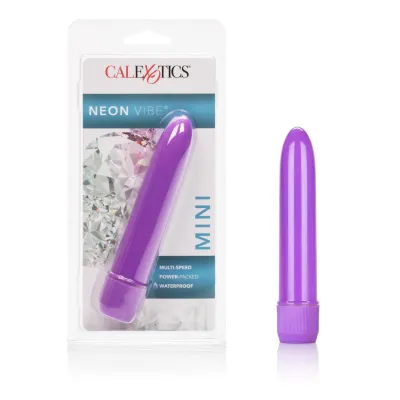 Mini Neon Multi Speed Vibe 4 5 Inches Purple