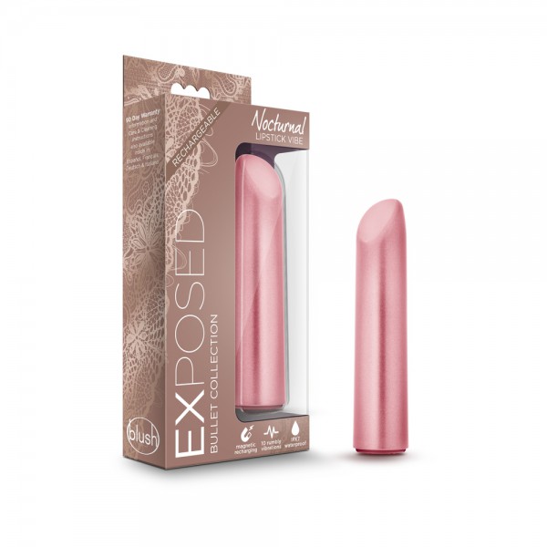 Exposed - Nocturnal - Rechargeable Lipstick Vibe - Dusty Rose