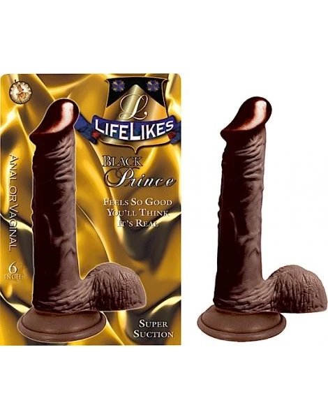 Realistic Dildos: Lifelikes Prince 6"