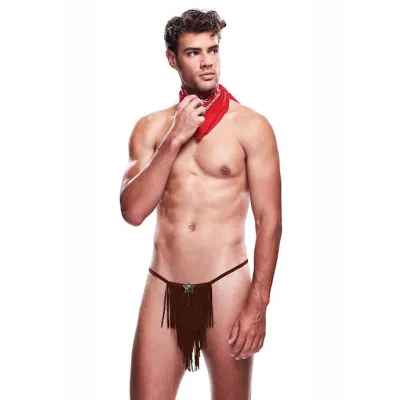 2 Piece Giddy Up Cowboy Set Brown Medium large
