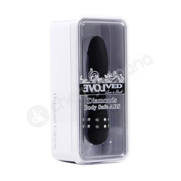 Diamond Princess Black Vibrator