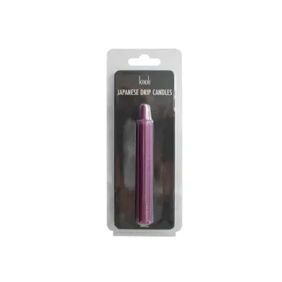 Kinki Japanese Drip Candles Small Purple Small