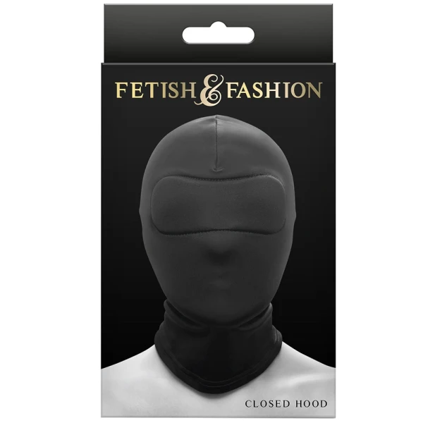 Fetish & Fashion Closed Hood By NS Novelties - Black