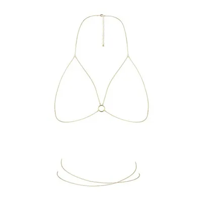 Magnifique Bra Chain Gold O s