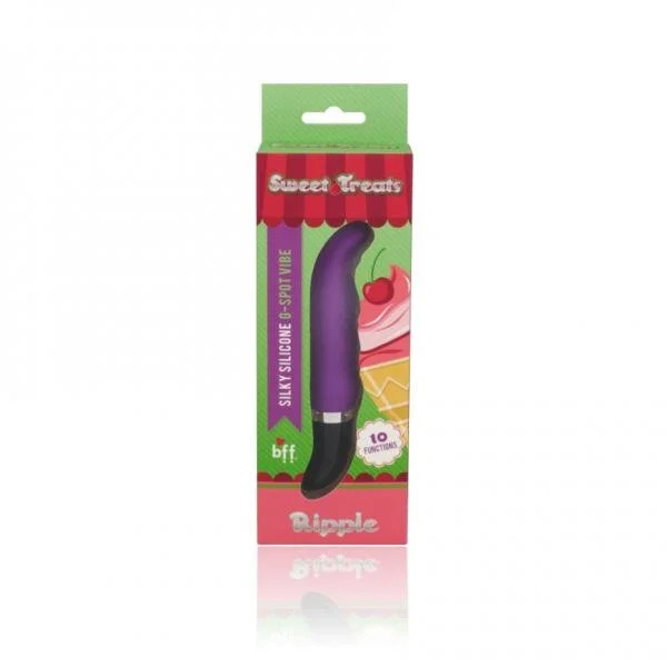 Sweet Treats G Spot Vibe Ripple Purple