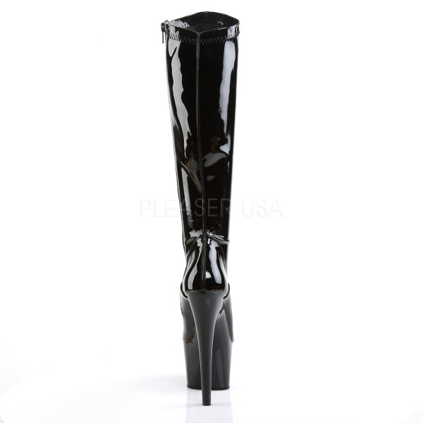 7 inches Heel, 2 3/4 inches PF Stretch Knee Boot, Side Zip — image 4 of 4