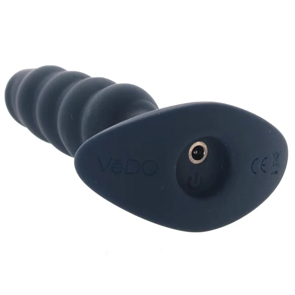 VeDO Twist Plug Vibrating Butt Plug - Black