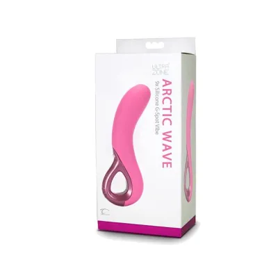 Ultrazone Arctic Wave 9x Silicone G spot Vibe Pink