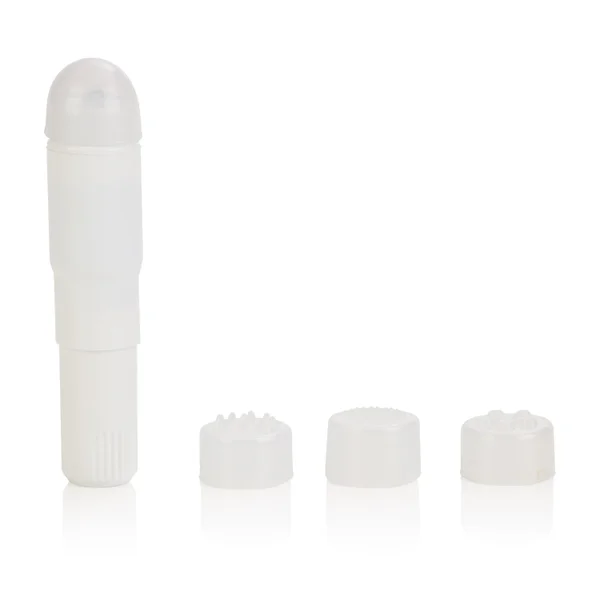 Compact Waterproof Personal Travel Massager With 4 Tips - White — image 15 of 20