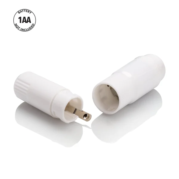 Compact Waterproof Personal Travel Massager With 4 Tips - White — image 14 of 20