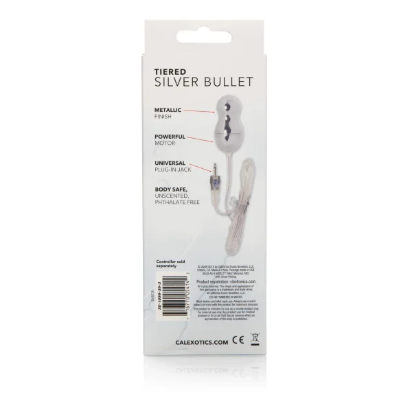 Sterling Collection Triple Tiered Silver Bullet