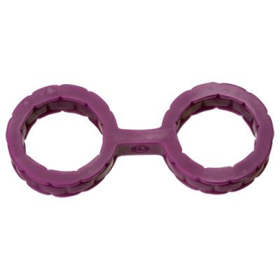 Japanese Bondage Silicone Handcuffs Purple