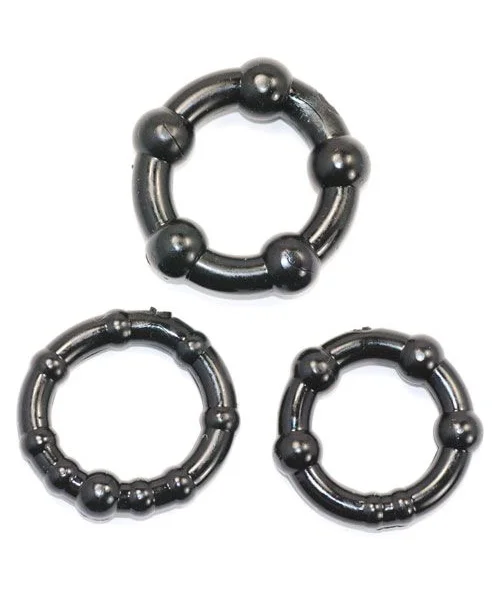 Stay Hard Beaded Cockrings