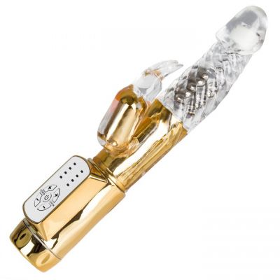 Bondara Gold 12 Function Rotating Rabbit Vibrator