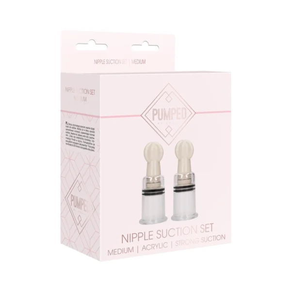 Pumped - Nipple Suction Set Medium - Rose — image 5 of 8