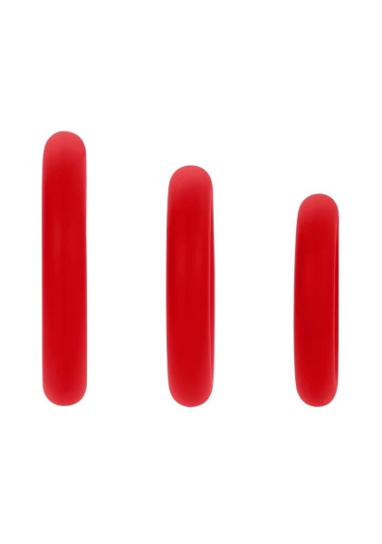 F-61: 3-Piece Silicone Cock Ring Set — image 14 of 16