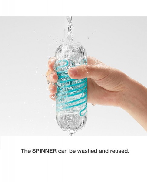 Tenga Spinner Spiral Motion 5.1" Masturbator - Shell Texture