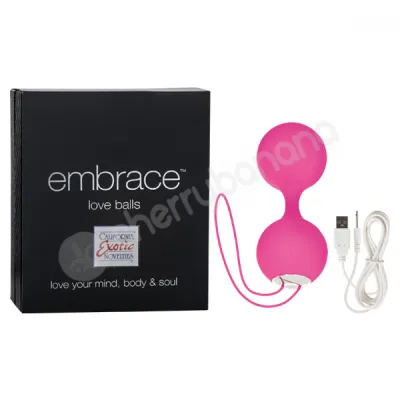 Embrace Pink Vibrating Love Balls