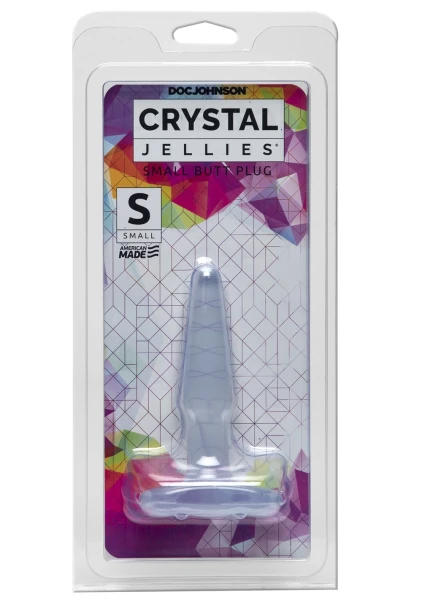 Crystal Jellies Butt Plug Purple Small — image 12 of 16