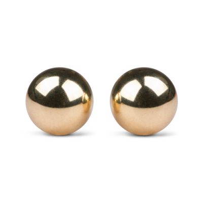 Gold ben wa balls 22mm