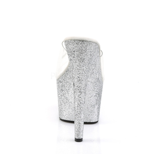 ADORE-701SDG - 7" Heel, 2 3/4" PF Slide Featuring Glitter Covered Bottom — image 4 of 8