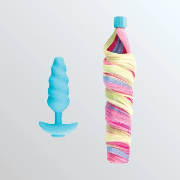 B-Vibe Unicorn Butt Plug