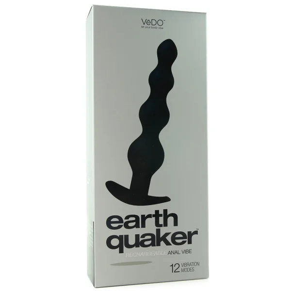 Earthquaker Silicone Rechargeable Anal Vibe by VēDO