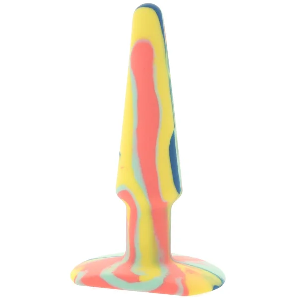 A-Play Groovy Silicone 5" Anal Plug By Doc Johnson - Sunrise