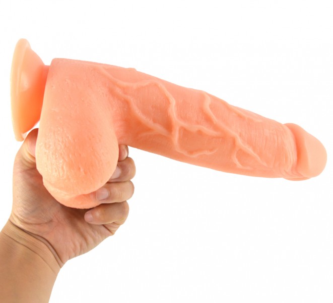 10'' Ribbed Thick Cock