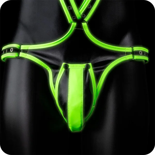 Ouch! Glow In The Dark Full Body Harness