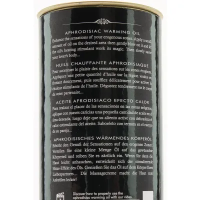 Aphrodisiac Warming Oil 3 5oz 100ml