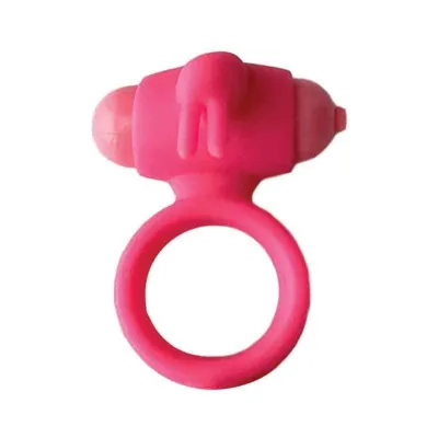 Wet Dreams Bunny Rush Cock Ring Rabit Ears With Turbo Motor Pink
