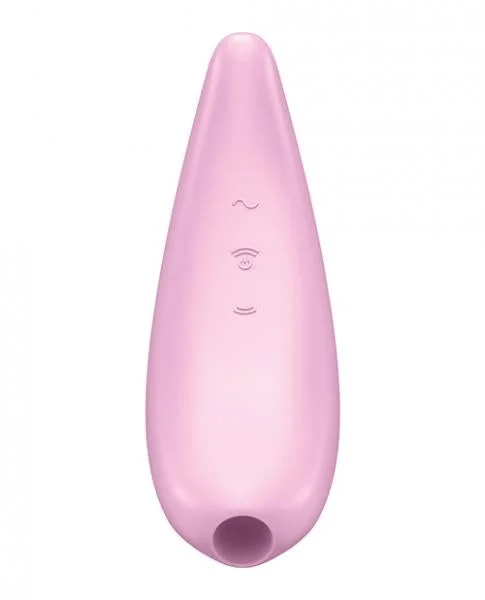 Satisfyer Curvy 3+ Pink App Controlled Vibrating Clitoral Stimulator