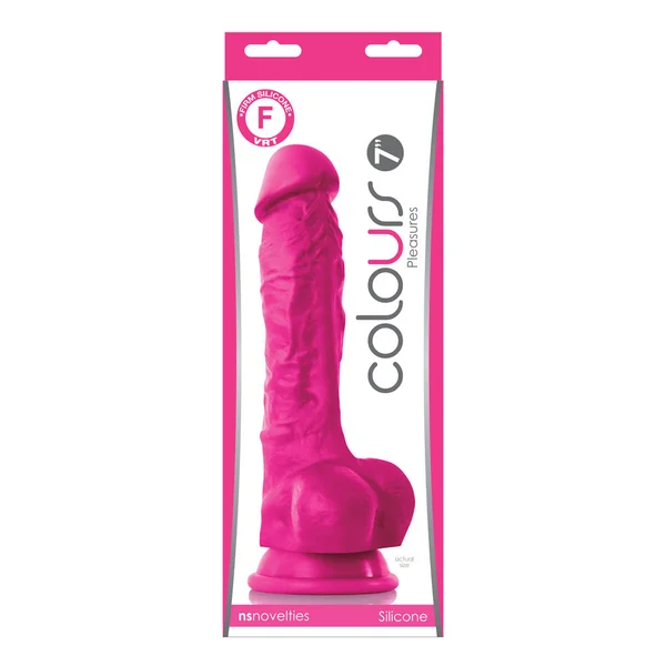 Colours Pleasures - 7" Dildo - Pink — image 12 of 12