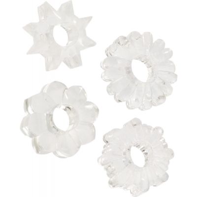 Basic Essentials Super Stretchy TPR Enhancers Clear