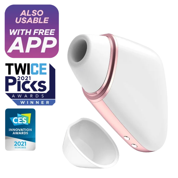 Satisfyer Love Triangle White Stimulator — image 6 of 9