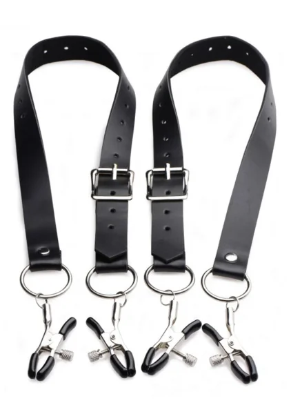 Spread Labia Spreader Straps with Clamps