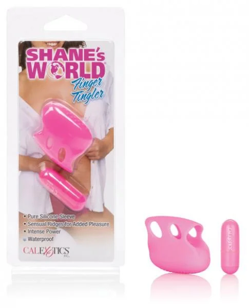 Shane's World Finger Tingler Pink Vibrator